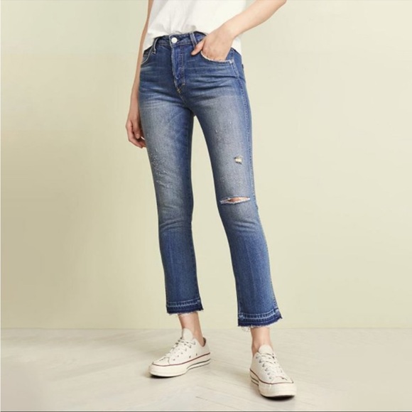 AMO - Babe Dive Bar Destroy Jeans - Size 26 - Picture 7 of 8